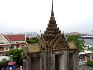 Blick vom Wat Arun Bangkok