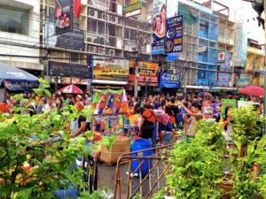 Songkran Bangkok Khao San Area 2014