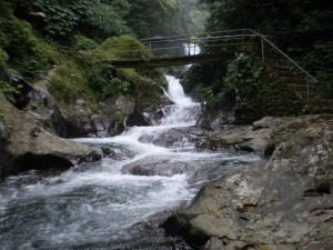 Wasserfall in Munduk Indonesien Bali