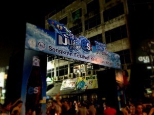 Songrkan Bangkok Khao San Road