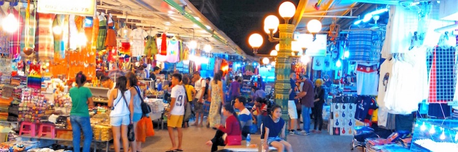 Art Center Night Market Siem Reap Kambodscha