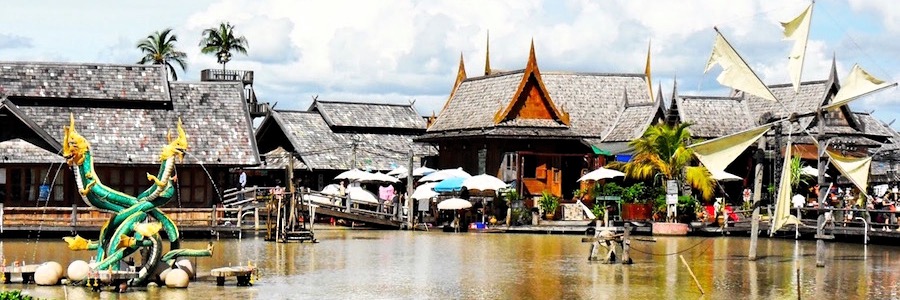 Pattaya Sehenswürdigkeiten Floating Market