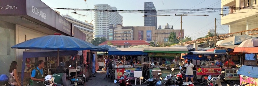 Pattaya Sehenswürdigkeiten Soi Daeng Mu Markt