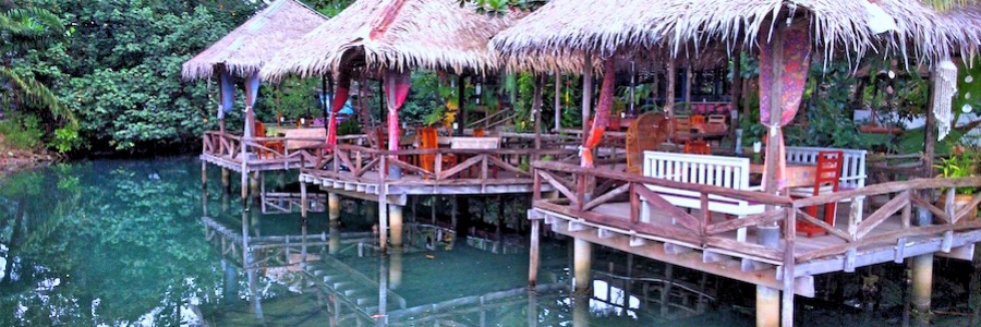 Blaue Lagune Koh Chang Bar Hütten