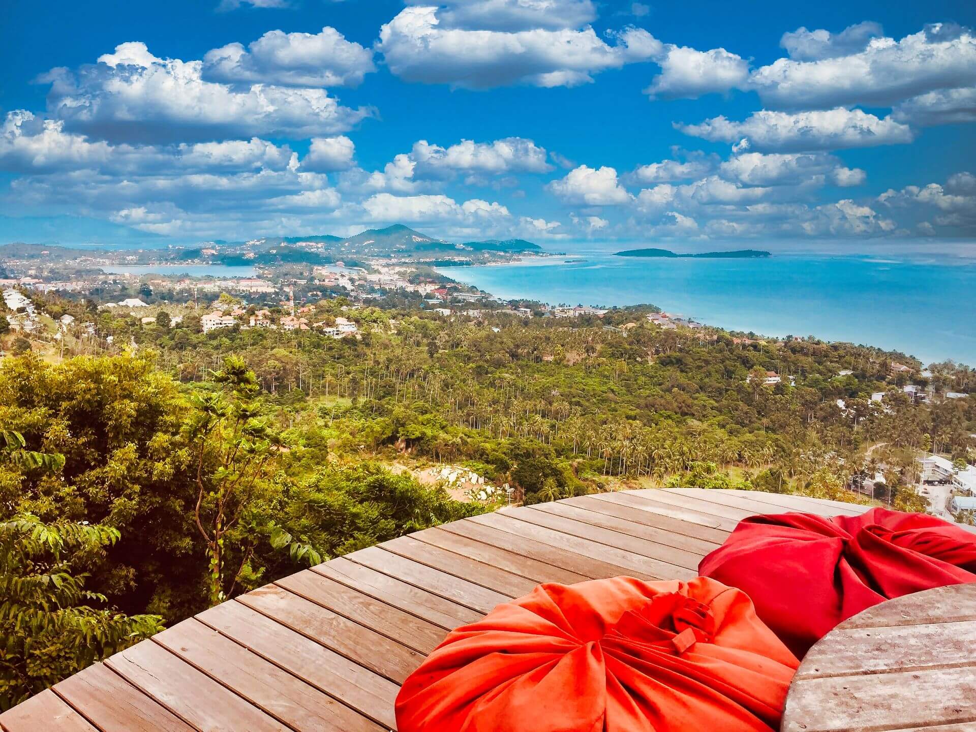 Jungle Club Koh Samui Chaweng Ausblick Jungle Club Koh Samui Chaweng Ausblick