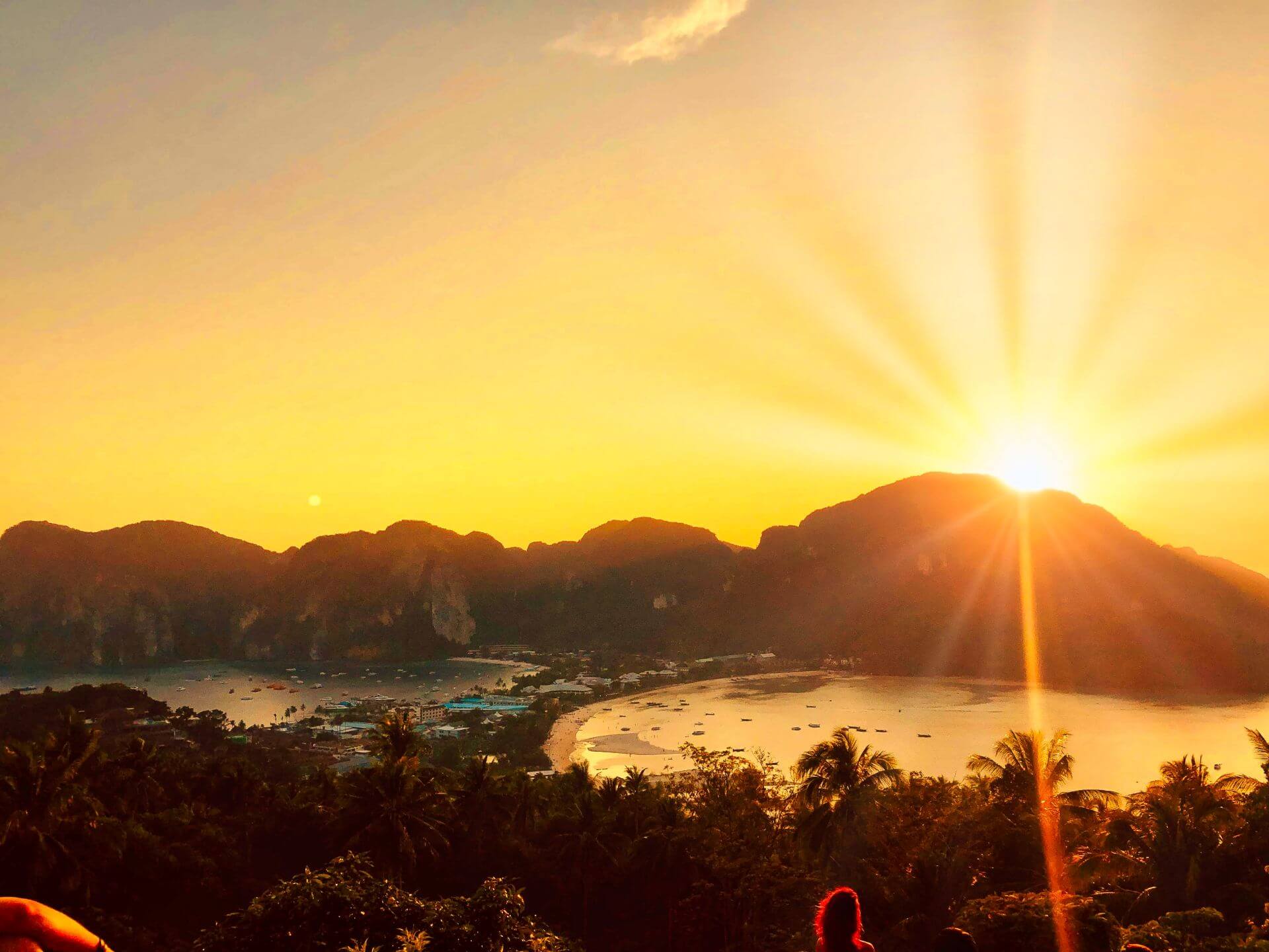 Sonnenuntergang Koh Phi Phi Viewpoint 2 Sonnenuntergang Koh Phi Phi Viewpoint 2