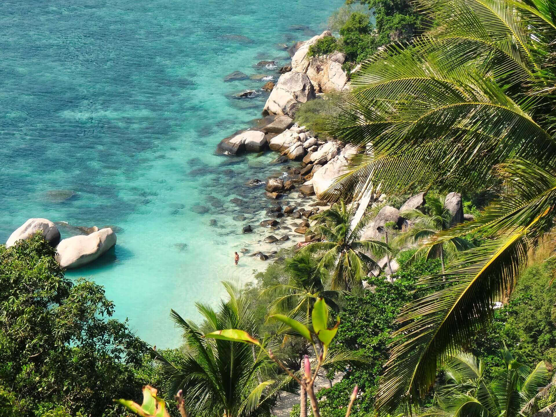 Bucht auf Koh Tao