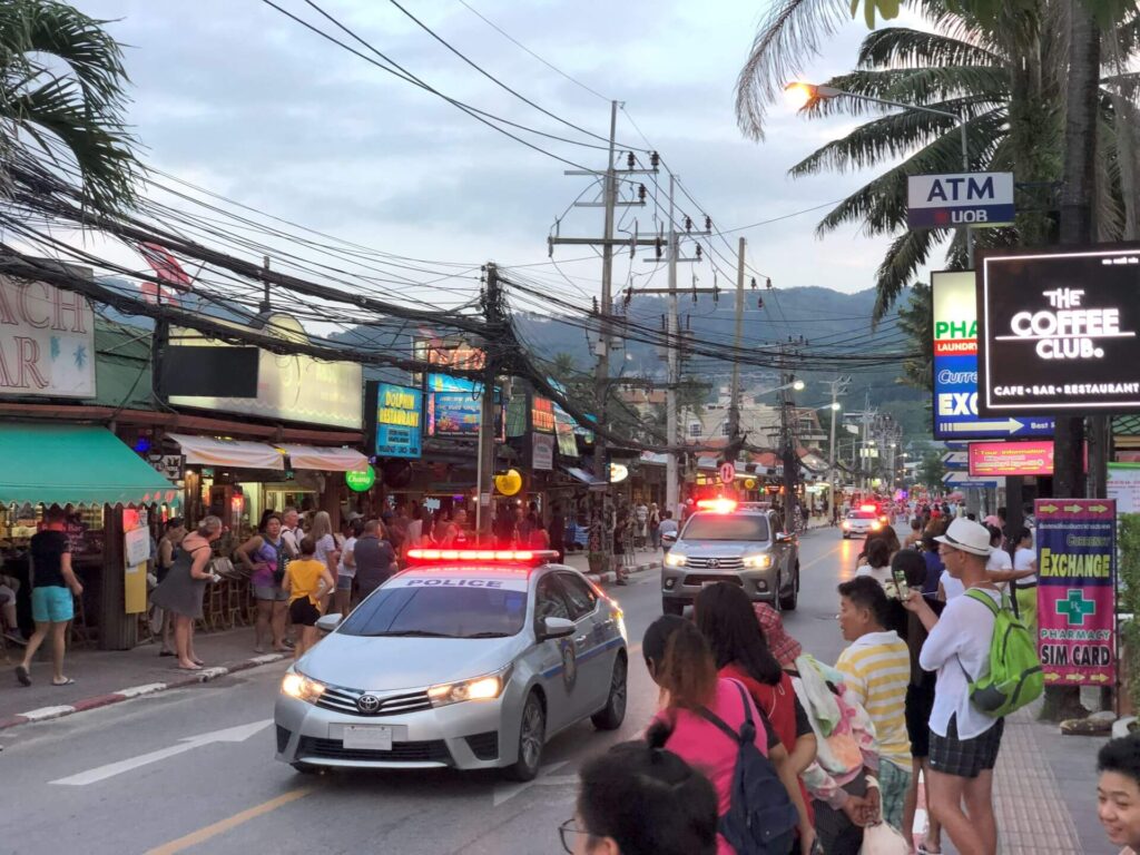 Phuket Thailand Strasse Phuket Thailand Straße