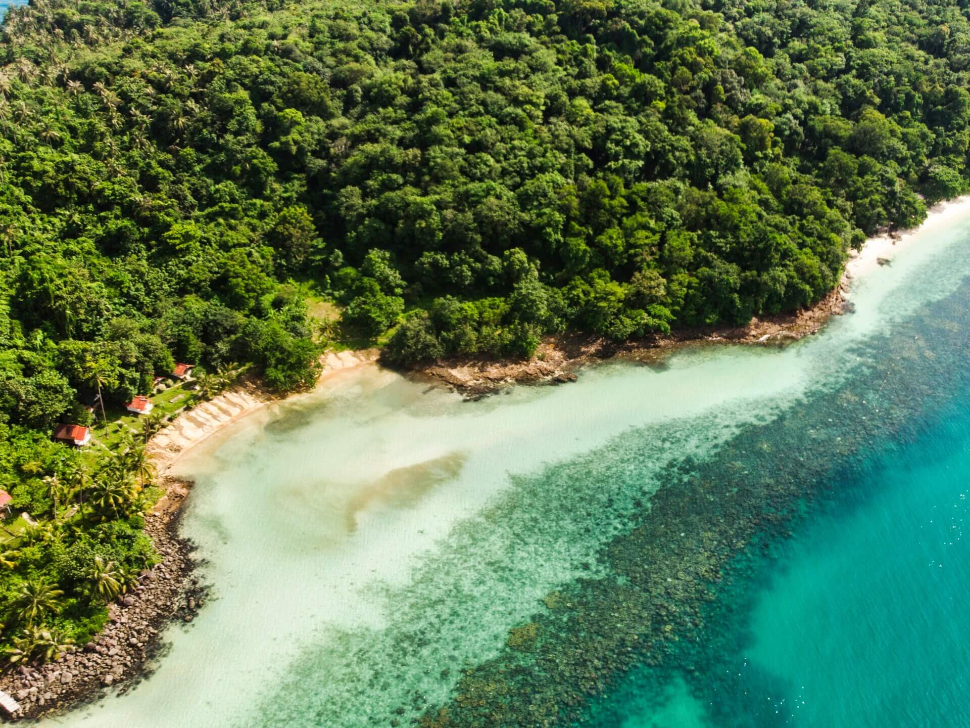 Koh Chang Drohnenaufnahme
