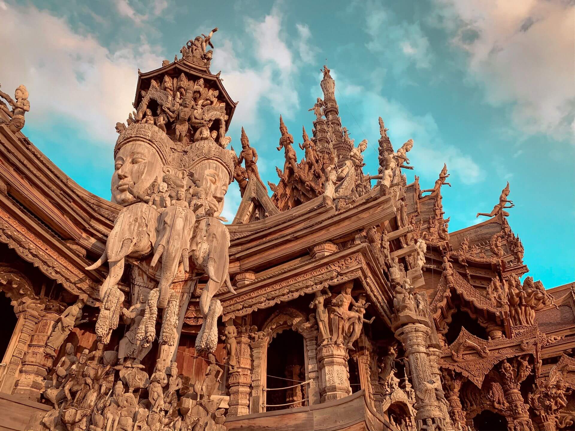 Sanctuary of Truth Pattaya Schnitzerein