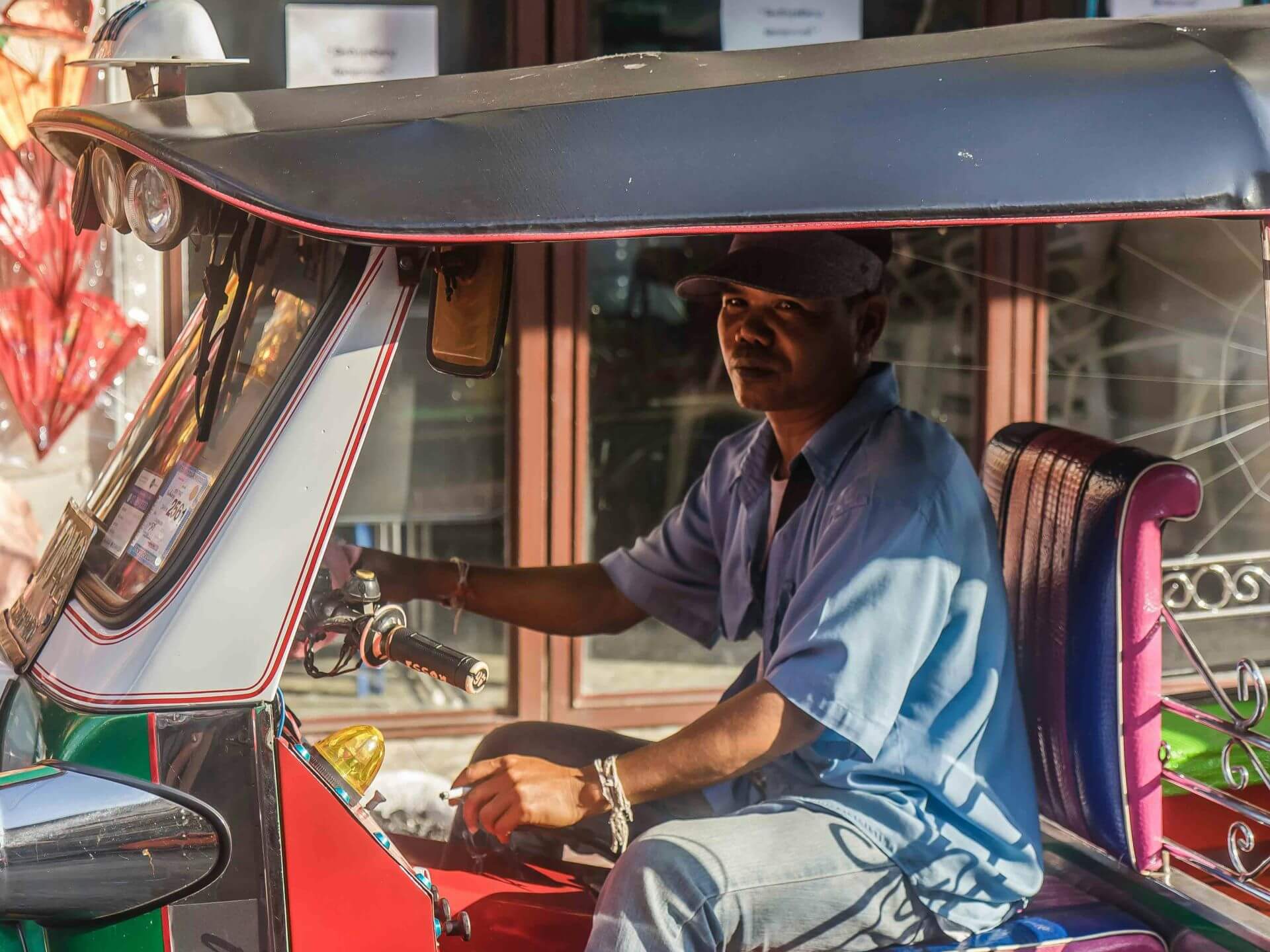 TukTuk Fahrer in Bangkok