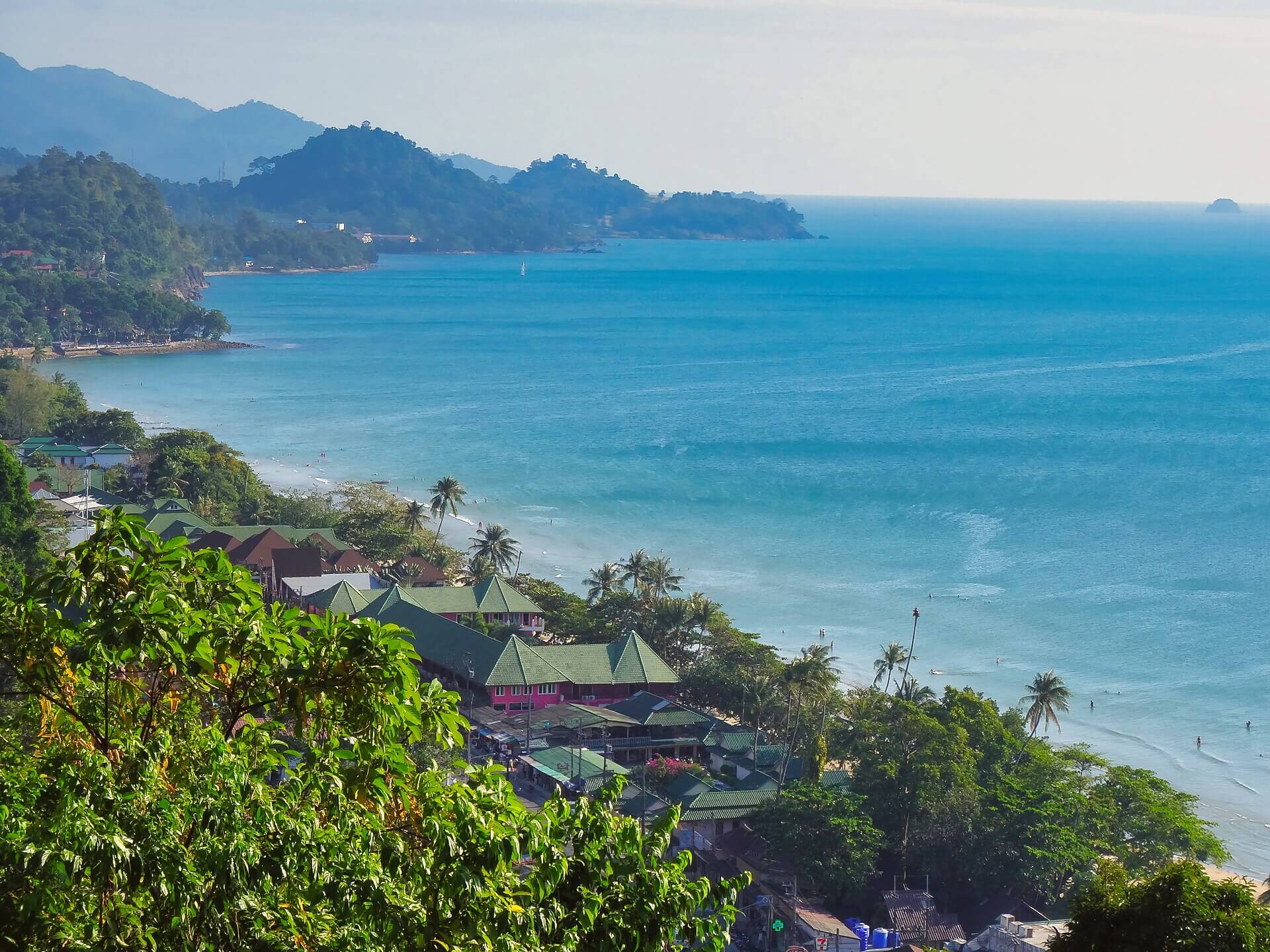 White Beach Koh Chang Ausblick