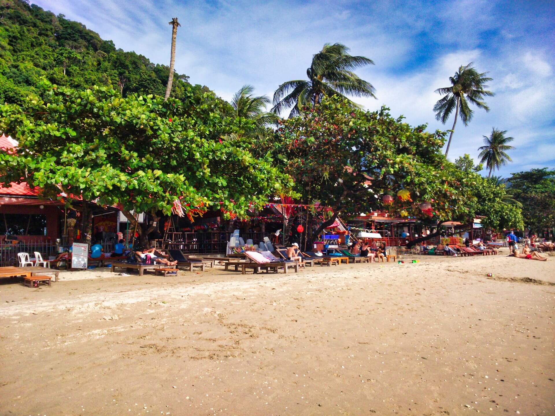 White Beach Koh Chang Beach Bars