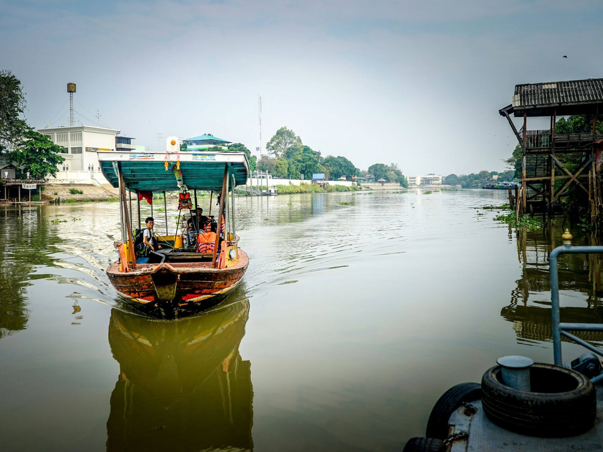 Fluss Ayutthaya Boot Fluss Ayutthaya Boot