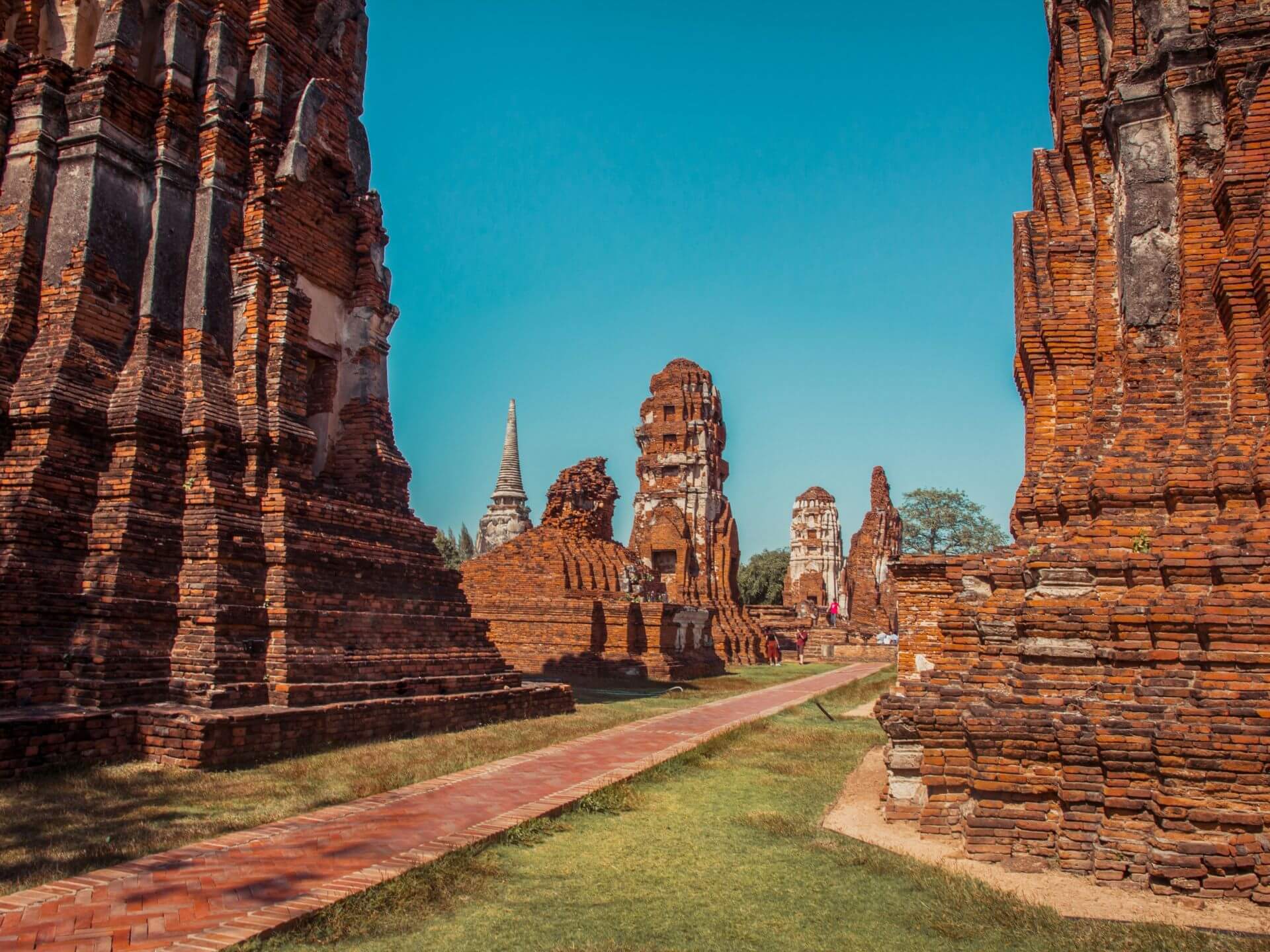 Tempelruinen Ayutthaya Tempelruinen Ayutthaya