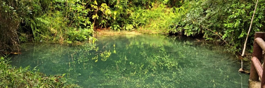 Crystal Pond Sa Morakot Nationalpark Krabi