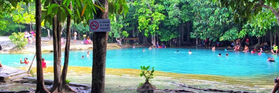 Emerald Pool Krabi Thailand Lagune