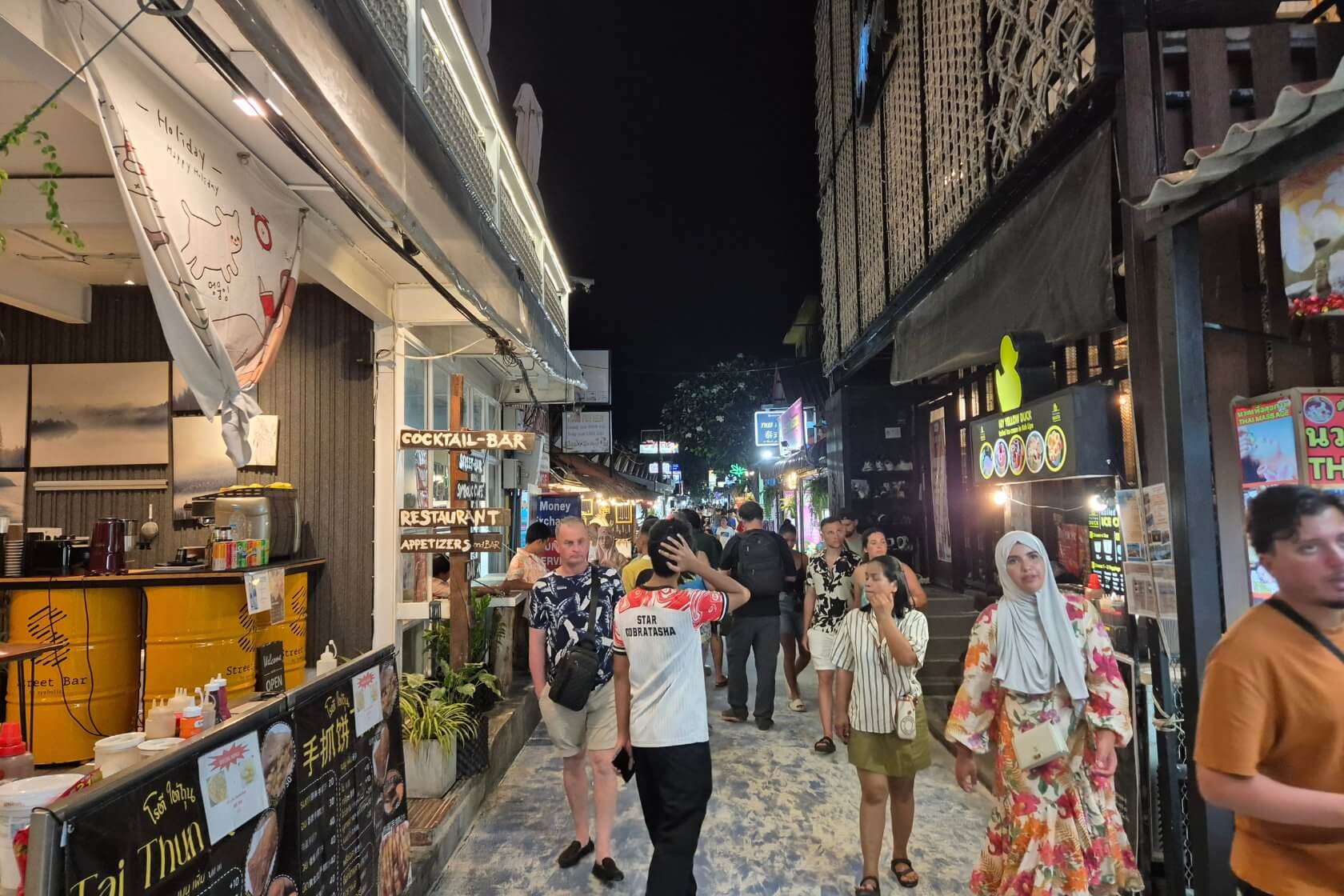 Koh Lipe Walking Street am Abend Koh Lipe Walking Street am Abend