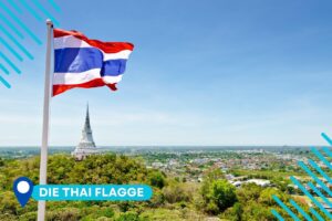 Thai Flagge