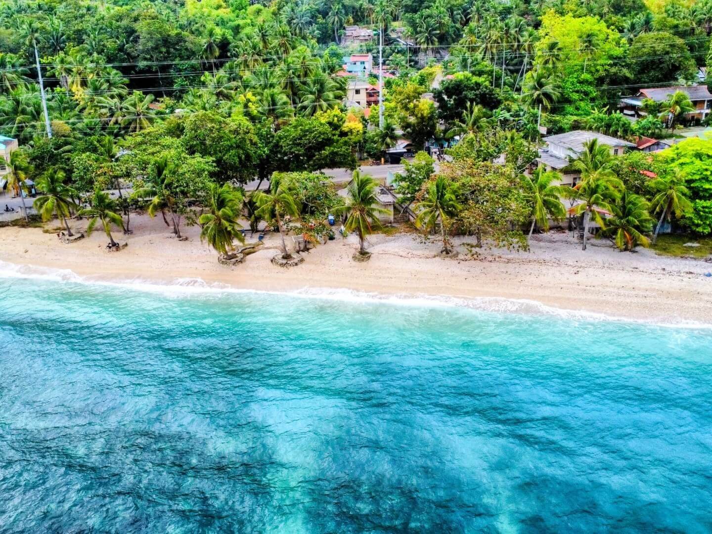 Ginatilan Strand Drohne Ginatilan-Strand-Drohne