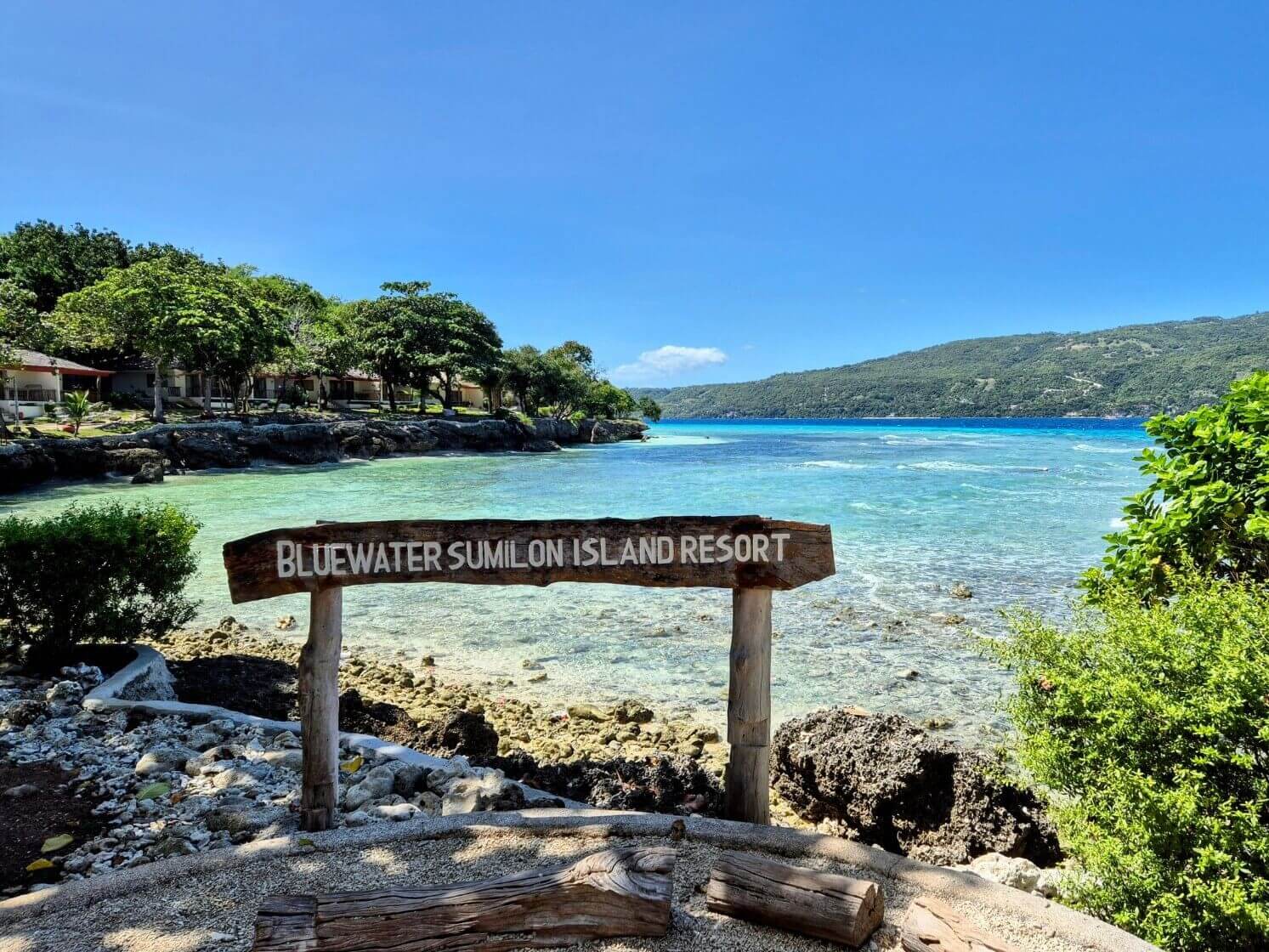 Sumilon Island Bluewater Resort Bucht Sumilon Island Bluewater Beach